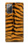 W0576 Tiger Skin Hard Case and Leather Flip Case For Samsung Galaxy Note 20