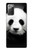 W1072 Panda Bear Hard Case and Leather Flip Case For Samsung Galaxy Note 20