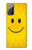 W1146 Yellow Sun Smile Hard Case and Leather Flip Case For Samsung Galaxy Note 20