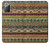 W2860 Aztec Boho Hippie Pattern Hard Case and Leather Flip Case For Samsung Galaxy Note 20