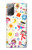 W3280 Kids Drawing Hard Case and Leather Flip Case For Samsung Galaxy Note 20