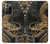 W0426 Gold Dragon Hard Case and Leather Flip Case For Samsung Galaxy Note 20 Ultra, Ultra 5G