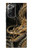 W0426 Gold Dragon Hard Case and Leather Flip Case For Samsung Galaxy Note 20 Ultra, Ultra 5G