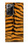 W0576 Tiger Skin Hard Case and Leather Flip Case For Samsung Galaxy Note 20 Ultra, Ultra 5G