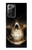 W1107 Skull Face Grim Reaper Hard Case and Leather Flip Case For Samsung Galaxy Note 20 Ultra, Ultra 5G