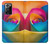 W1671 Rainbow Colorful Rose Hard Case and Leather Flip Case For Samsung Galaxy Note 20 Ultra, Ultra 5G