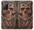 W1675 Skull Blood Tattoo Hard Case and Leather Flip Case For Samsung Galaxy Note 20 Ultra, Ultra 5G