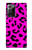 W1850 Pink Leopard Pattern Hard Case and Leather Flip Case For Samsung Galaxy Note 20 Ultra, Ultra 5G