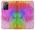 W2488 Tie Dye Color Hard Case and Leather Flip Case For Samsung Galaxy Note 20 Ultra, Ultra 5G