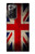 W2894 Vintage British Flag Hard Case and Leather Flip Case For Samsung Galaxy Note 20 Ultra, Ultra 5G