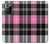 W3091 Pink Plaid Pattern Hard Case and Leather Flip Case For Samsung Galaxy Note 20 Ultra, Ultra 5G