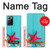 W3428 Aqua Wood Starfish Shell Hard Case and Leather Flip Case For Samsung Galaxy Note 20 Ultra, Ultra 5G