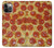 W0236 Pizza Hard Case and Leather Flip Case For iPhone 12, iPhone 12 Pro