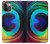 W0511 Peacock Hard Case and Leather Flip Case For iPhone 12, iPhone 12 Pro