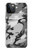 W1721 Snow Camouflage Graphic Printed Hard Case and Leather Flip Case For iPhone 12, iPhone 12 Pro