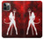 W2455 Sexy Devil Girl Hard Case and Leather Flip Case For iPhone 12, iPhone 12 Pro