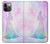 W2992 Princess Pastel Silhouette Hard Case and Leather Flip Case For iPhone 12, iPhone 12 Pro