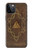 W3219 Spell Book Cover Hard Case and Leather Flip Case For iPhone 12, iPhone 12 Pro