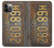 W3228 Vintage Car License Plate Hard Case and Leather Flip Case For iPhone 12, iPhone 12 Pro