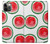 W3236 Watermelon Pattern Hard Case and Leather Flip Case For iPhone 12, iPhone 12 Pro