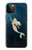 W3250 Mermaid Undersea Hard Case and Leather Flip Case For iPhone 12, iPhone 12 Pro