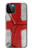 W3316 England Flag Vintage Football Graphic Hard Case and Leather Flip Case For iPhone 12, iPhone 12 Pro