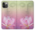 W3511 Lotus flower Buddhism Hard Case and Leather Flip Case For iPhone 12, iPhone 12 Pro