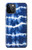 W3671 Blue Tie Dye Hard Case and Leather Flip Case For iPhone 12, iPhone 12 Pro