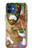 W1702 Tiki Man Toilet Hard Case and Leather Flip Case For iPhone 12 mini