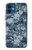 W2346 Navy Camo Camouflage Graphic Hard Case and Leather Flip Case For iPhone 12 mini