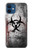 W2440 Biohazards Biological Hazard Hard Case and Leather Flip Case For iPhone 12 mini