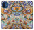 W2584 Traditional Chinese Dragon Art Hard Case and Leather Flip Case For iPhone 12 mini