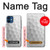 W2960 White Golf Ball Hard Case and Leather Flip Case For iPhone 12 mini