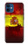 W2984 Spain Football Soccer Hard Case and Leather Flip Case For iPhone 12 mini