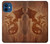 W3086 Red Dragon Tattoo Hard Case and Leather Flip Case For iPhone 12 mini