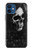 W3333 Death Skull Grim Reaper Hard Case and Leather Flip Case For iPhone 12 mini