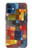 W3341 Paul Klee Raumarchitekturen Hard Case and Leather Flip Case For iPhone 12 mini