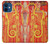 W3352 Gustav Klimt Medicine Hard Case and Leather Flip Case For iPhone 12 mini