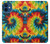 W3459 Tie Dye Hard Case and Leather Flip Case For iPhone 12 mini