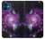 W3689 Galaxy Outer Space Planet Hard Case and Leather Flip Case For iPhone 12 mini