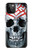 W0223 Vampire Skull Tattoo Hard Case and Leather Flip Case For iPhone 12 Pro Max