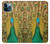 W0513 Peacock Hard Case and Leather Flip Case For iPhone 12 Pro Max