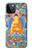 W1256 Buddha Paint Hard Case and Leather Flip Case For iPhone 12 Pro Max