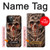 W1675 Skull Blood Tattoo Hard Case and Leather Flip Case For iPhone 12 Pro Max