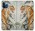 W1934 Chinese Tiger Painting Hard Case and Leather Flip Case For iPhone 12 Pro Max