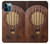 W2655 Vintage Bakelite Deco Radio Hard Case and Leather Flip Case For iPhone 12 Pro Max