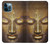 W3189 Magical Yantra Buddha Face Hard Case and Leather Flip Case For iPhone 12 Pro Max