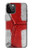 W3316 England Flag Vintage Football Graphic Hard Case and Leather Flip Case For iPhone 12 Pro Max