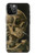 W3358 Vincent Van Gogh Skeleton Cigarette Hard Case and Leather Flip Case For iPhone 12 Pro Max