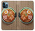 W3756 Ramen Noodles Hard Case and Leather Flip Case For iPhone 12 Pro Max